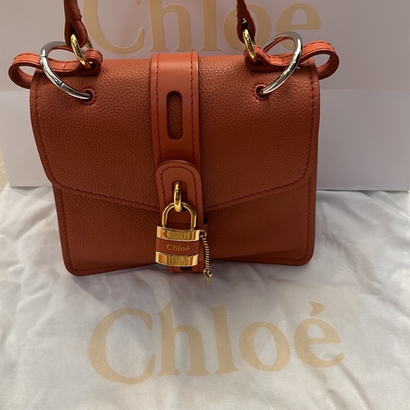 Chloe ABY Leather crossbody bag
